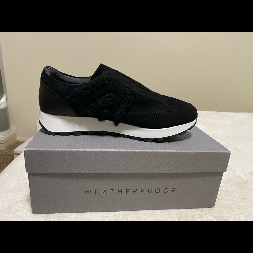 Aqautalia fur shearling weatherproof sneakers